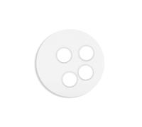 Lumen Center Italia Brac 4 Deckenleuchte, blanc / blanc, anneaux blanc