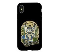 Lumen Print Crew Atelier Botanique Coque pour iPhone X/XS