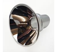 Lumencraft Réflecteur en aluminium massif compatible/remplacement pour lampes de poche à incandescence Maglite C/D, usiné avec précision, dissipation de la chaleur, remplacement de haute qualité