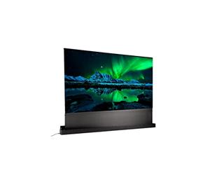 Lumene Écrans de Projection motorisés de Sol Eden Extra Bright UST 100 Pouces Autoportant, Électrique Rétractable, ALR CLR, 4K UHD, Home Cinéma Portable, Écran pour Projecteur Ultra-Courte Focale