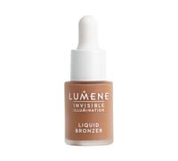 LUMENE Invisible Illumination [Kaunis] Poudre bronzante aquarelle | Poudre bronzante liquide transparente et modulable pour un éclat naturel et radieux | Formule légère et facile à estomper | 15 ml