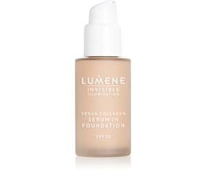 Lumene Invisible Illumination Vegan Collagen Serum in Foundation fond de teint léger effet nourrissant SPF 30 1.5 30 ml