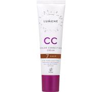 LUMENE CC Cream Color Correcting Cream Foundation | SPF 20 | Couvrance moyenne | Léger et riche en antioxydants | Hydrate tout en réduisant les rougeurs | Tous types de peau | Vegan | 30 ml | Deep