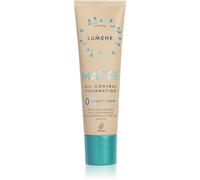 Lumene Matte Oil-Control fond de teint matifiant SPF 20 teinte 0 Light Ivory 30 ml