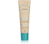 Lumene Matte Oil-Control fond de teint matifiant SPF 20 teinte 00 Ultra Light 30 ml