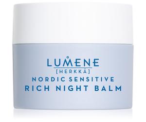 Lumene Nordic Sensitive [HERKKÄ] Rich Night Balm baume de nuit apaisant peaux sensibles 50 ml