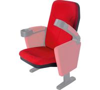 Lumene Siège Hollywood Confort Rouge