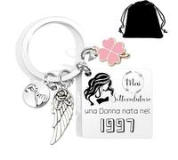 Lumengqi Cadeau d'anniversaire 27/28/29/30/31/32/40/50/60/70 ans pour femme, cadeau personnalisé pour femme, cadeaux inspirants pour les meilleures amies, collègues, épouse, mère, soeurs-cadeaux Noël