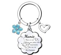 Lumengqi Cadeau Mamie Porte-clés Cadeaux de Noël Cadeau Idée Cadeau Grand Parents Fete Des Grand Mere Anniversaire Noel Meilleur Mamie&Papy Du Monde cadeau des grands-parents (9)