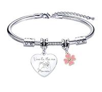 Lumengqi Cadeau Marraine Bracelet Marraine Cadeau Marraine Noël Cadeau Marraine Demande Bracelet Marraine Anniversaire Cadeau Marraine Baptême Cadeau fête des mères pour Marraine Cadeaux de Noël (4)