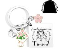 Lumengqi Cadeau Témoin Porte-clef Témoin mariage Veux-tu être ma Demoiselle d'honneur? mariage Témoin Porte-clef annonce temoin Cadeau Témoin de Mariage Demande Demoiselle d'Honneur (3)