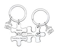 Lumengqi Nouvelle maison Porte-clés Cadeau, Notre première maison 2026, Cadeaux de pendaison de crémaillère, Cadeaux réchauffants pour les couples