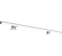 Lumenia Lampe LED pour miroir, 100cm, IP44, chrome, économie d'énergie blanc chaud