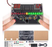 Lumenrix Kit de soudure DIY 3 en 1 console de jeu avec effets LED et sonores, projet de soudure STEM pour amateurs d'électronique, plaisir d'apprentissage créatif à construire soi-même pour l'école et