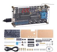 Lumenrix Thermomètre hygromètre à souder DIY DC 4,5 V-5 V -50 ℃ ~ 450 ℃ thermocouple numérique de type K Mini thermo-hygromètre électronique Kit de construction pour bureau, garage ou serre formation