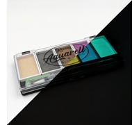 lumentics Aquarelle Magie d'automne 5 teintes - brille dans le noir | Couleurs phosphorescentes avec pinceau à réservoir d'eau, rechargeables à la lumière, fabriquées à la main en Allemagne