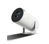 Lumeo Projector, 4K HD Realm Portal Projector Window Scene with WiFi 6 ＆ Bluetooth 5.0, Mini Projectors 4K with 180° Holographic Projection, 130'' Screen Projection Display, Auto Correction