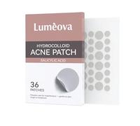 Lumèova Paris - Patch Anti-Boutons Acné - Jour & Nuit - Hydrocolloïdes, Acide Salicylique & Arbre à Thé - Absorbe les impuretés dès 6 heures en toute discrétion - boîte de 36 patchs