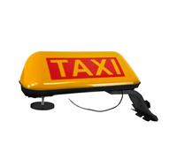Lumère Taxi,Feu de Toit 12V pour Véhicule Taxi - Panneau Magnétique Lumineux Améliorant la Visibilité et la Sécurité lors des Trajets Nocturnes