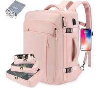 Lumesner Sac à dos de voyage extra large de 40 L approuvé pour les vols, unisexe, X-Large