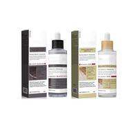Lumeva Peel Shot Exfoliant, avec Extraits de Riz Noir et Blanc, Minimise Pores, Hydrate Profondément, Pour Tous Types de Peau