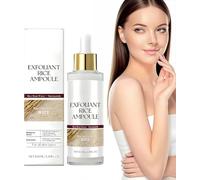 Lumeva Peel Shot,Lumeva Visage Point Noir,Peel Shot Glow Ampoule Exfoliante,Peels Shot,Exfoliant Visage CoréEn,SéRum Exfoliant Riz Noir & Blanc,Nettoyage En Profondeur Des Pores (Blanc)