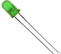 LUMEX SSL-LX5093GD-12V LED vert rond 5 mm 20 mcd 60 ° 12 mA 12 V