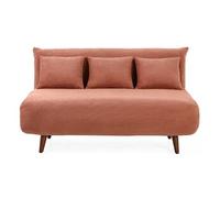 Bestmobilier Lumi - Banquette Convertible clic-clac 2 Places en Velours côtelé