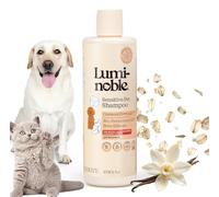 Lumi-Noble Shampooing sensible pour chien 473 ml - Pour peaux sèches et irritées - Avec grenade fermentée et eucalyptus contre Malassezia - Formule végétalienne hypoallergénique - Avec collagène et