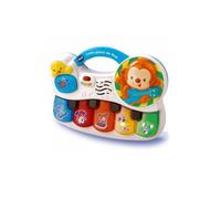 Lumi piano de Noe 10 melodies, 2 chansons - Piano lumineux 5 touches - Vtech Bebe 6-36 mois - Jouet musical