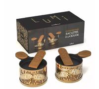 LUMI Raclette à la bougie individuelle Cookut - les 2 OR