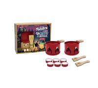LUMI Raclette à la bougie individuelle Cookut- les 2 Série Limitée Flamme Rouge