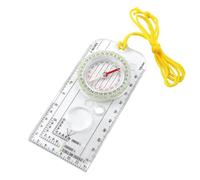 Lumi Zenva® Boussole de Navigation et d'Orientation pour Randonnée, Boussole Militaire avec Déclinaison Ajustable, Lecture Facile, Idéale pour Expédition et Activités de Plein Air