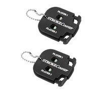 Lumi Zenva® Compteur de Score de Golf pour 2 Joueurs Clicker Manuel Mini Compteur Coup Sport en Plein Air Compteur Pétanque Pratique pour Golf Compteur Point Portable