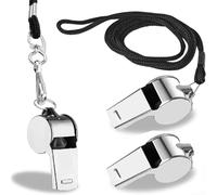 Lumi Zenva Sifflet 2 Pièces avec Balle Innovante pour Arbitre Signalisation Urgence Puissant Éducation Physique Enfants