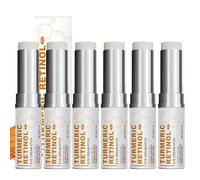 Lumibalm Stick pour les sacs pour les yeux, le bâton pour l'œil du rétinol de curcuma, le bâton pour les yeux du rétinol, la crème pour les yeux pour les poches et les sacs sous les yeux (6 pcs)
