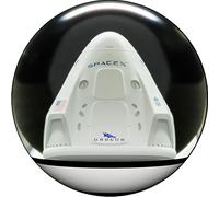 Lumibowl Space X - Logo Crew Dragon 4.5cm