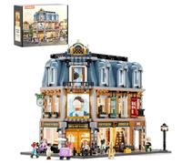 Lumibricks Brick Art Gallery Ensemble de briques de construction - Kit de collection modulaire Town Life City avec figurines 3 400 pièces pour adultes, adolescents et amateurs d'art visuel