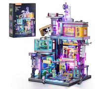Lumibricks Cyberpunk Game Stack Lighting Kit de construction 2 580 pièces, construction modulaire avec mécanismes détachables, pour les amateurs d'adultes et les fans de science-fiction