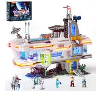 Lumibricks Space Centre des Primes - Kit de Construction Lumineux Style Alien Cyberpunk Futuriste, Ensemble Modulaire avec Minifigurines, 2309 Pièces, Cadeau pour Adultes et Ados