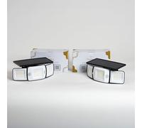 Lumic SolarGlow - Marque Française - Lampe Solaire Extérieur à Détecteurs de Mouvements - 1200 Lumens - IP65 - Installation Simple - Angle de Détection à 180° - 3 Modes D'Éclairage (2)