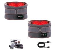 Lumidisc Belt, Lumidisc Back Massage Belts, 3 in 1 Lumi Disc Belt, Ergonomic Design, Skin-Friendly for Home/Office/Travel (2 pcs)