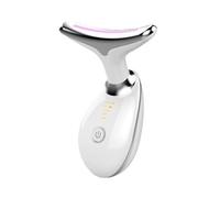 lumie beauty LumoSkyn Pro 2 - Sculpteur Visage et Cou Appareil de Beauté Visage 7 en 1 Anti-Âge avec 3 Modes EMS, Massage Intelligent LED, Réducteur de Rides et Raffermissant à 45°C