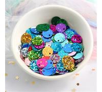 Lumière, 200 paillettes de 10 mm à sequins for la décoration mariage, bijoux et accessoires vestimentaires(Random Mix)
