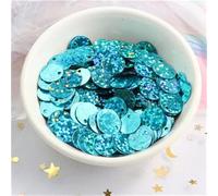 Lumière, 200 paillettes de 10 mm à sequins for la décoration mariage, bijoux et accessoires vestimentaires(Light Blue)