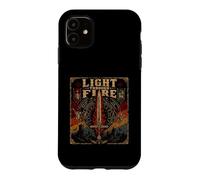 Lumière à Travers Le feu, Armure chrétienne de la Foi de Coque pour iPhone 11