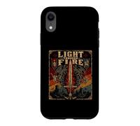 Lumière à Travers Le feu, Armure chrétienne de la Foi de Coque pour iPhone XR
