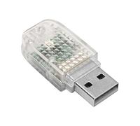 Lumière Ambiante De Voiture, Lueur Intérieure USB | Veilleuse Universelle Multimode ABS 0,05 Livres, Modification Décorative Douce À LED Offrant Une Atmosphère Romantique Non Éblouissante Pour Les Véh