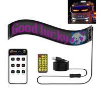 Lumière Blazexel Devil Eyes pour Voitures - Écran LED Flexible Programmable Big Monster, Phares Demon Eye, Affichage LED de Voiture (10.2
