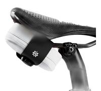 Lumiere & Co. Falcon Sac de selle magnétique avec attache rapide à boucle magnétique (blanc, taille M)